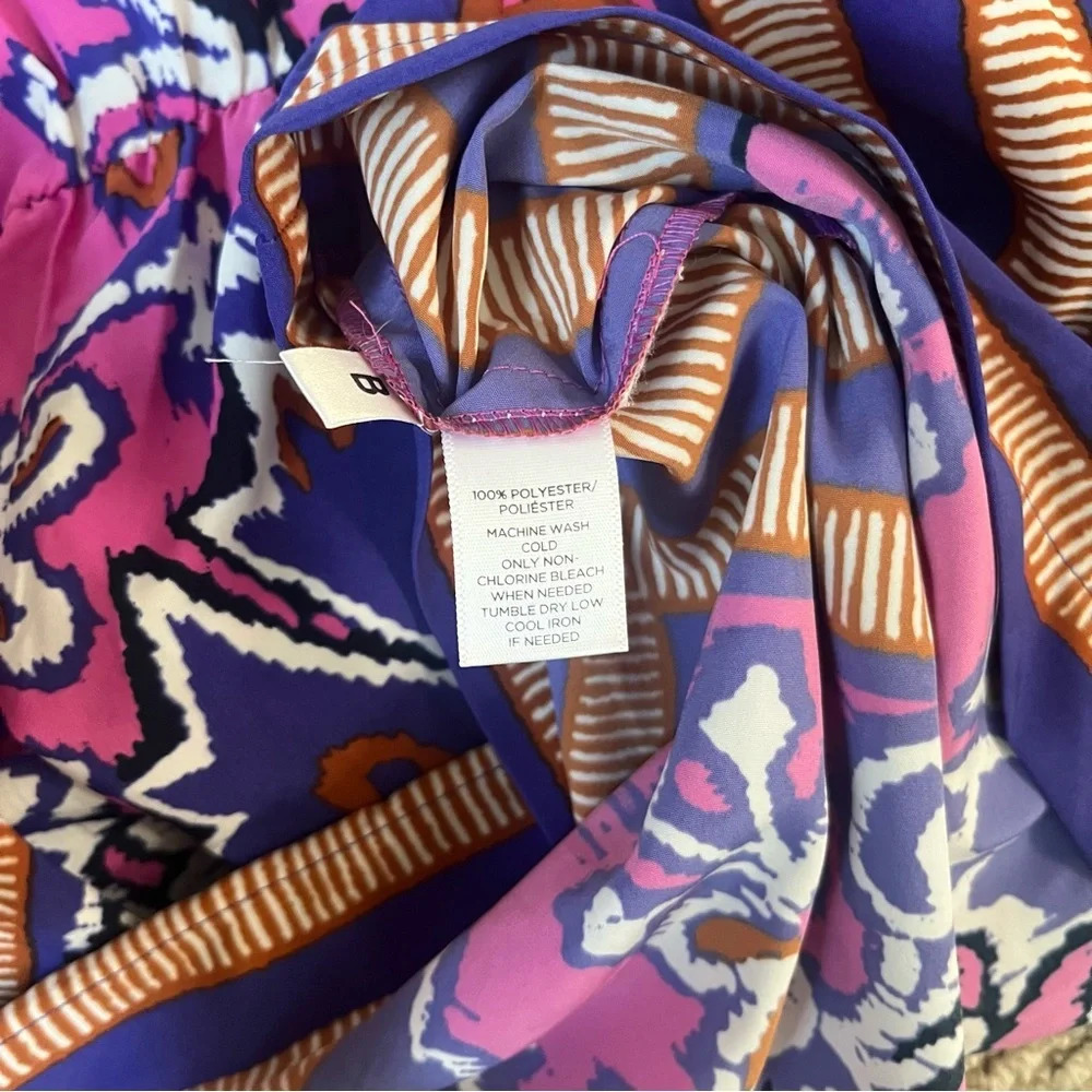Loft Pullover Lightweight Scarf Like Cover-Up, Dress Size Small Pink Purple - Picture 7 of 8